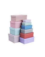 Набор подарочных коробок МИКС светлый №10