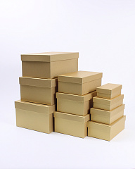 Набор подарочных коробок Золото, №10