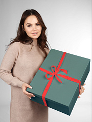 Коробка прямоугольная большая 45х35х16,5 см. 