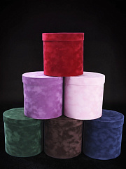 Бархатные коробки в ассортименте в наличии и под заказ.