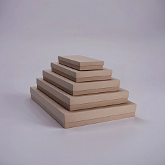 Набор плоских коробок 5в1, Крафт (40*30*5см,35*25*4,5см,30*25*4см,25*15*3,5см, 20*10*3см)