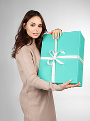 Коробка большая 45х35х16 см Тиффани